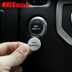 For Land Rover Range Rover Sport L320 2010-13 Discovery 4 LR4 2010-2016 Car Accessories Engine Start Stop Button Ring Trim Cover