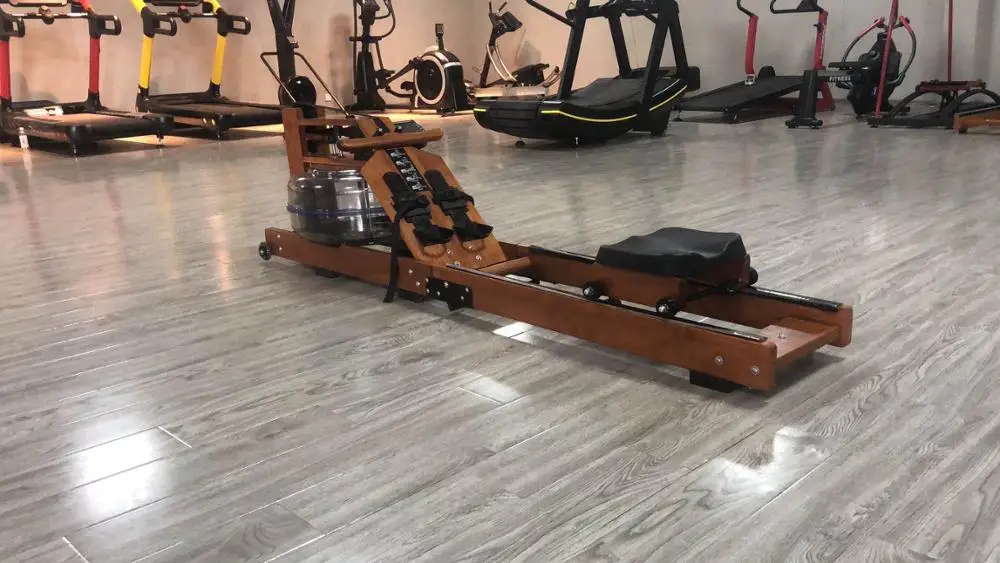 OAK Wooden Water Rowing Machine, Home Rowing Machine, Gym Equipment