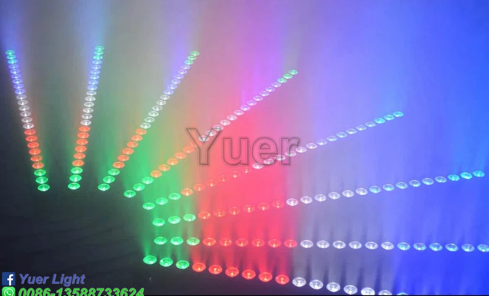 Imagem -06 - Rgbw Led Wall Wash Bar Super Grande Ângulo de Luz Dispositivo de Controle Dmx512 Adequado para Disco dj Salão de Baile Decoração Bar