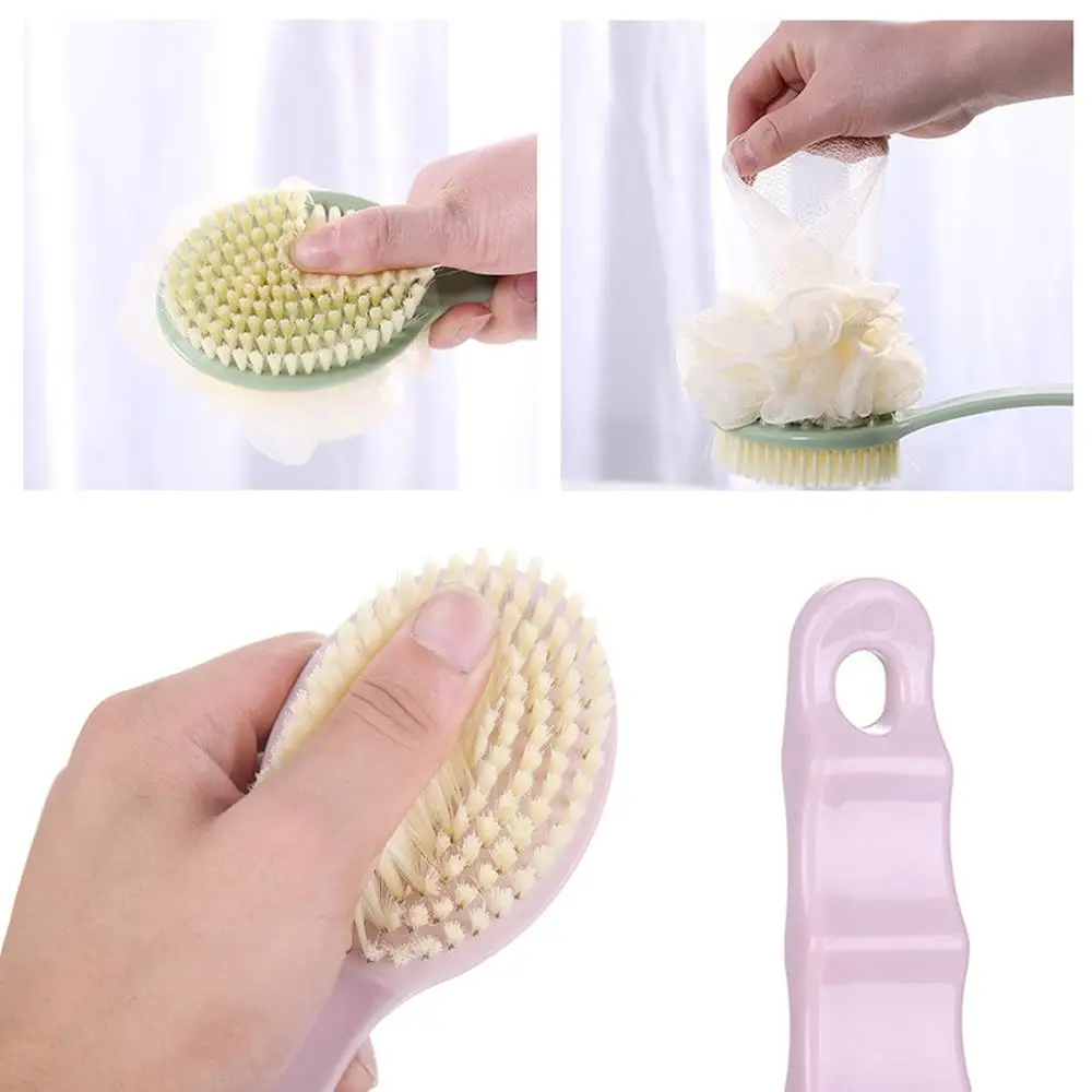 Long Handle Back Body Brush Bath Shower Scrubber Exfoliating Scrub Skin Massages Exfoliation Bathroom Set Accessories gadgets