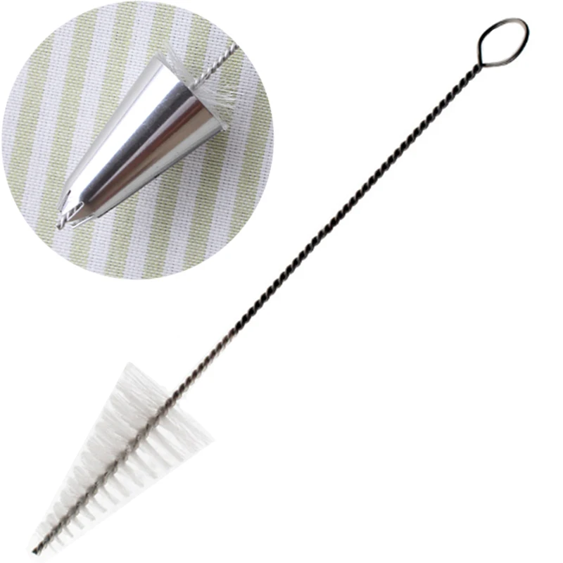 2pcs Pastry Brush for Icing Piping Nozzles Teapot Nipple Cleaning Kitchen Necessary Cleaning Tools