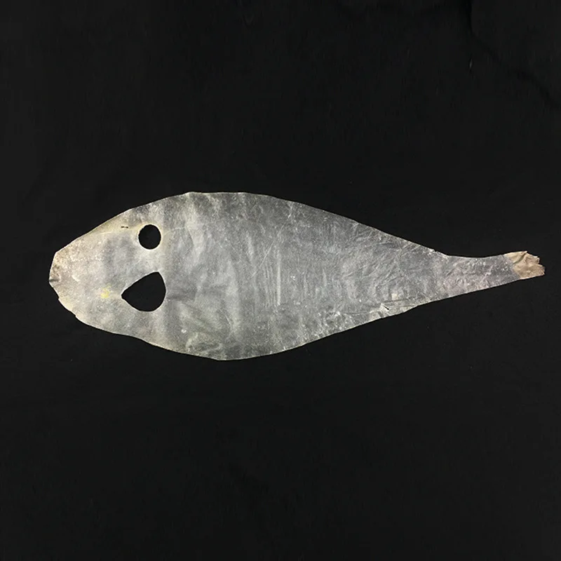 3PCS Multiple Color Real Fish Skin Film for Saltwater Fly Making Sabiki Rig Baits Shrimp Body Cover