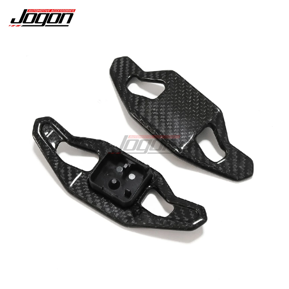 A pair Replace Genuine Carbon Fiber Car Paddle Shifters For Audi TT TTS TTRS MK3 FV/8S R8 4S 2016 2017 2018 2019 2020 2021