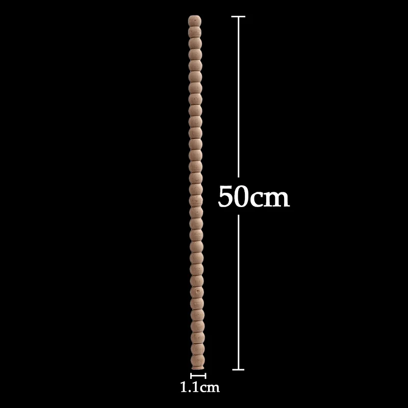 Houten beeldjes Houten applique Houten sticker Onlay Houtsnijwerk Lijnen Gesneden Prachtige natuurlijke lange houten meubels Decor Lijnen Stra
