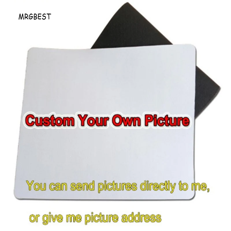 

MRGLZY Rubber Mouse Pad Mat for Your Customized Personalized with Own Picture Design on Rectangle Round Unique Mousepads