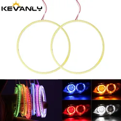 2PCS DRL LED Fari alogeni di profondità led 60 millimetri 70 millimetri 80 millimetri 90 millimetri 100 millimetri 110 millimetri 120 millimetri halo Anello Auto del Motociclo Del Led Daytime Corsa e Jogging Faro di Luce