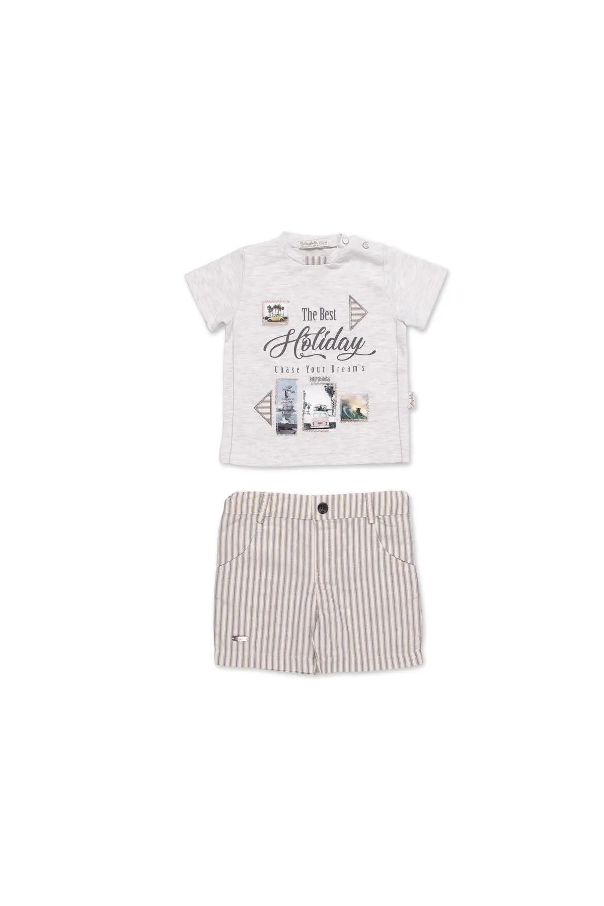 Babydola Bebe Suit 2 li 11600 Gray