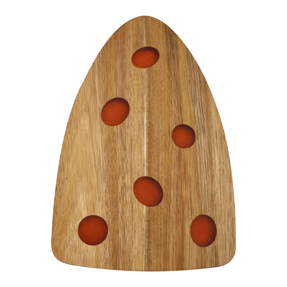 Jaswehome Resin Cheese Board Resin Cutting Boards Pallet Plank Luxury Charcuterie Wooden Serving Chopping Board Cheese Tools