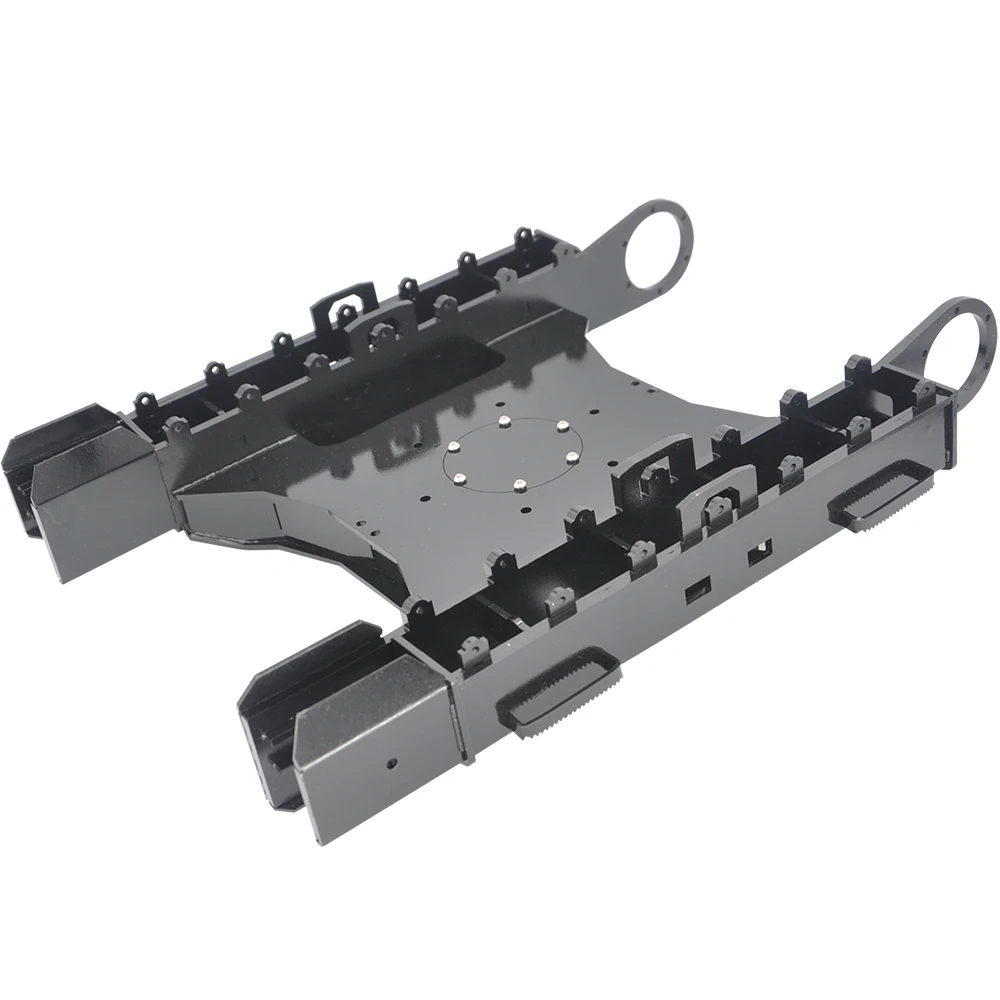 RC Excavator Chassis Bracket Stainless Steel For 1:12 Ratio Hydraulic Metal Excavator Upgrade Parts