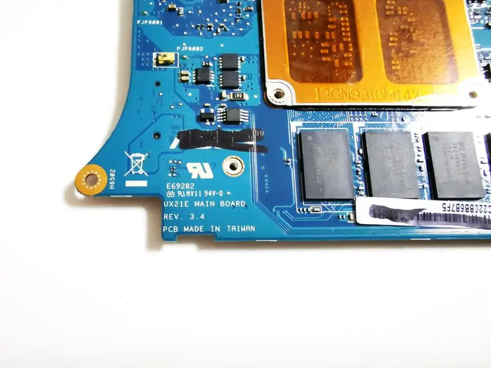

Original for ASUS UX21E laptop motherboard UX21E I7-2677M 4GB REV 3.4 tested good free shipping