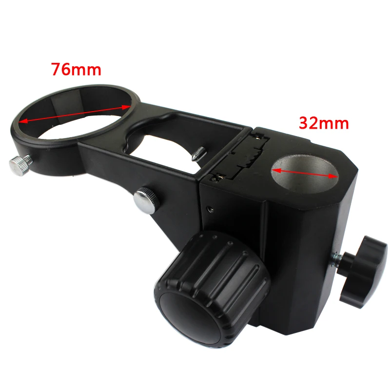 Diameter 32mm Zoom Stere Microscopes Adjustable 76mm Focusing Bracket Focusing Holder For Tinocular Microscope Binocular Micros