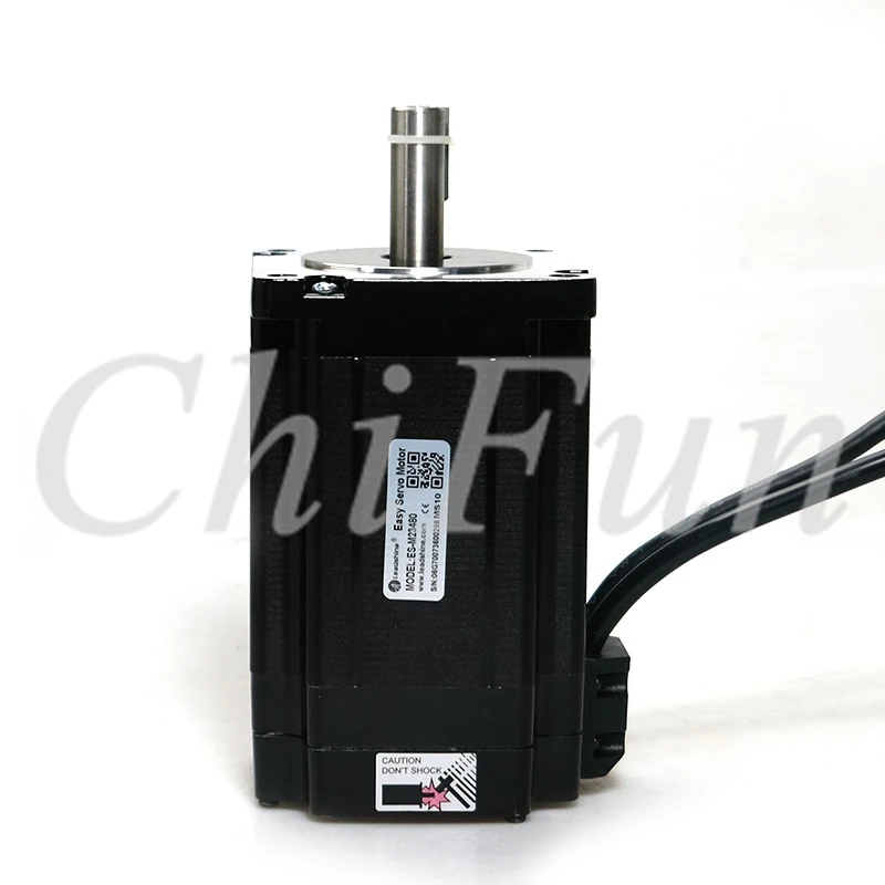 Leadshine 2 المرحلة NEMA34 سهلة المؤازرة الهجين مضاعفات سائق كيت ES-D808(HBS86) + ES-M23480 (86HSM85-E1) 8.0N.m مع 3m كابل