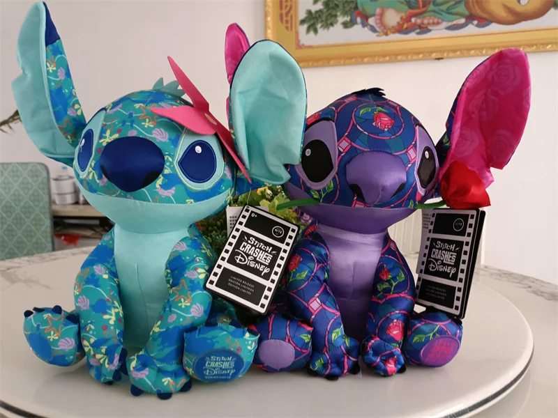 

Original Disney Cartoon January April 2021 Roses Stitch Limited Edition Plush Toy Dolls Collect Toys Gift For a Girlfriend