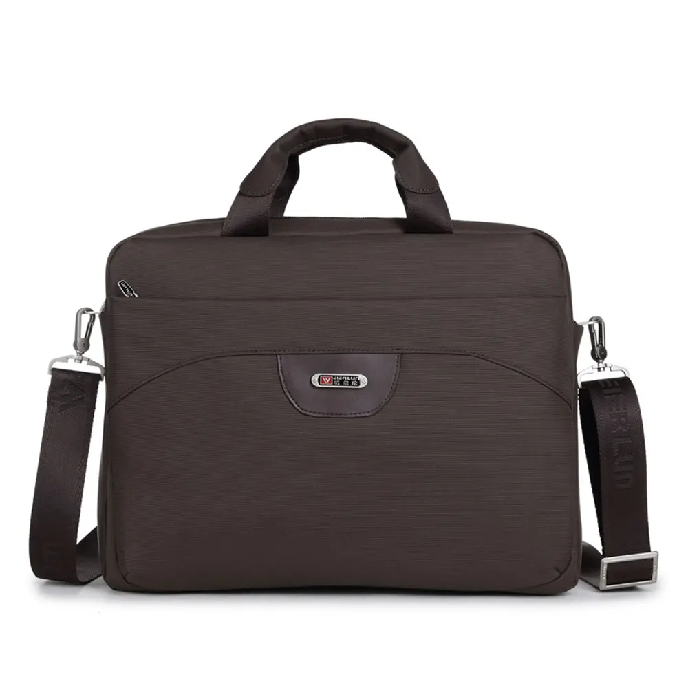 Yixiao maleta de negócios dos homens da moda 14 Polegada bolsa para portátil masculino crossbody bolsa ombro bolsa organizador maleta