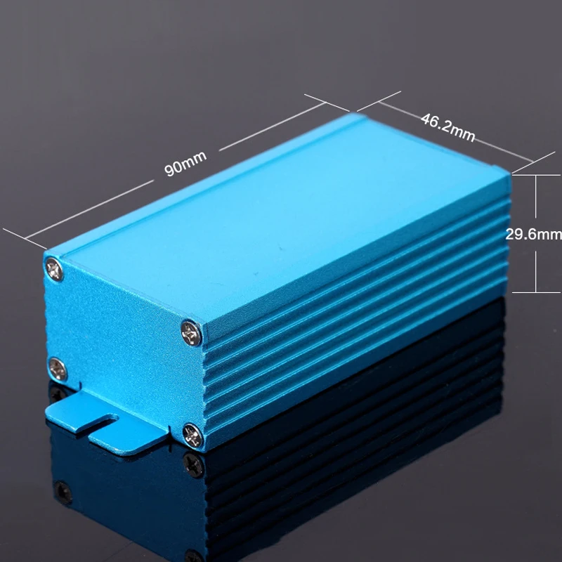 DIY aluminum housing enclosure electronic project instrument case aluminum junction box small distribution box 90*46.2*29.6mm