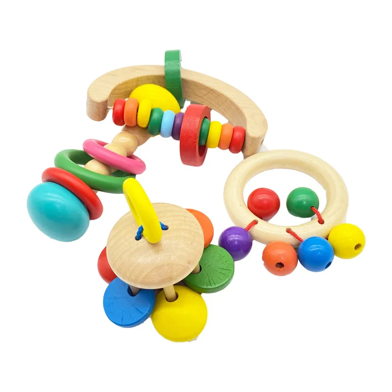 Treeyear Montessori strumenti musicali in legno giocattoli per bambini e bambini giocattoli Montessori Baby Shower regalo