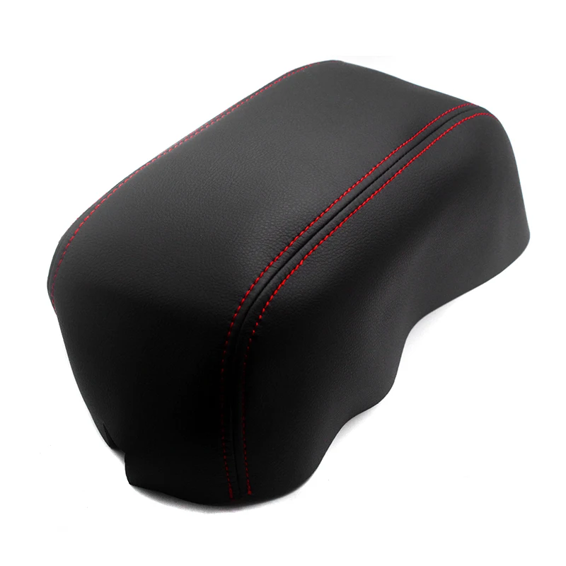 Soft Leather Armrest Cover For Kia Sportage 2011 2012 2013 2014 2015 2016 Car Center Control Armrest Box Skin Cover Sticker Trim