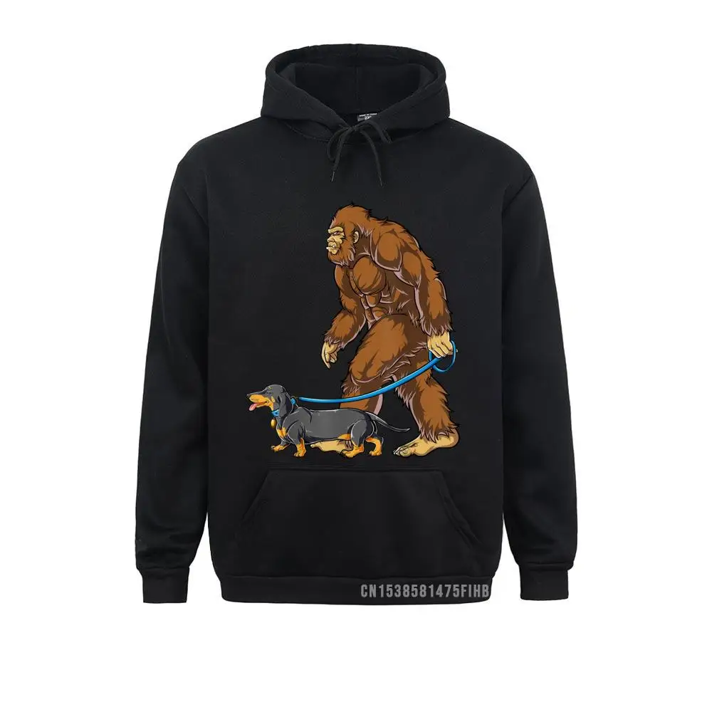 

Bigfoot Dog Walk Dachshund Sasquatch Kids Men Women Hoodie Hoodies Funny Moto Biker Male Sweatshirts England Style