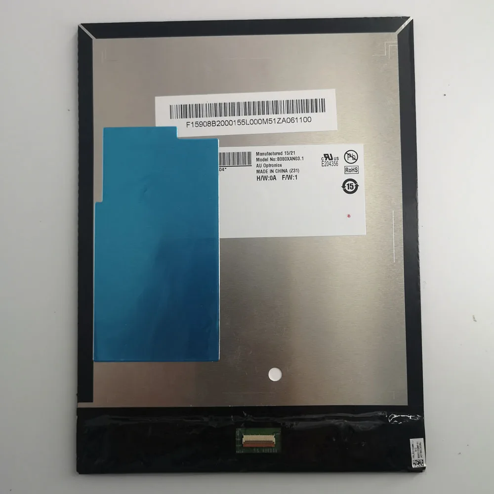 

7.9 inch B080XAN03.1 LCD Display screen monitor matrix For Lenovo Miix3-830 miix 3 830 tablet pc Replacement parts