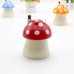 Creative House and Mushroom Shaped Automatic Toothpick Holder Pocket Small Toothpick Box Novelty Cute Bar Storage Table Gadget