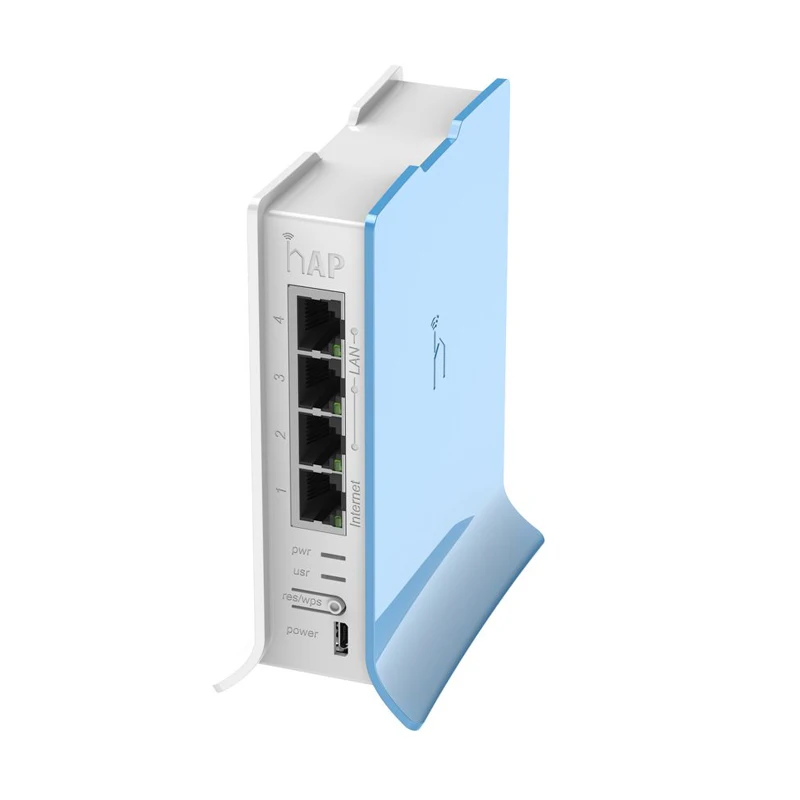 Mikrotik-MiNi enrutador WiFi RB941-2nD-TC, 4x100/100Mbps, 2,4 Ghz, 300Mbps, 802.11b/G/n, 2x2, OSL4, hAP Lite, 32MB