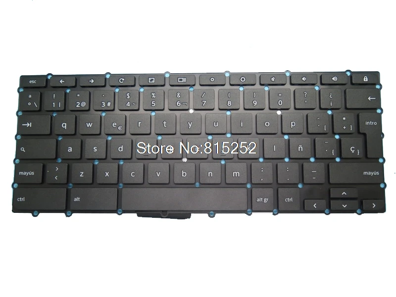 

Laptop Keyboard For Haier CHROMEBOOK HR-116C WBM14L16E0-7321 WBM14L13US-7321 530400014503 Spanish SP/United States US Black