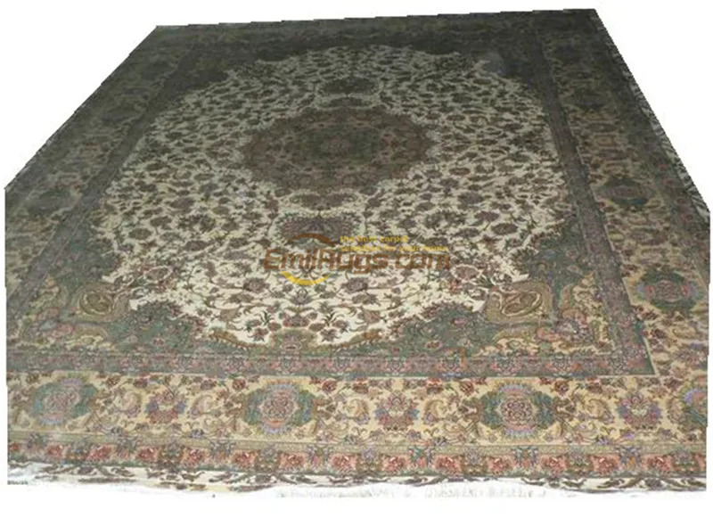 Silk Persian Oriental woven Living Room Pattern 