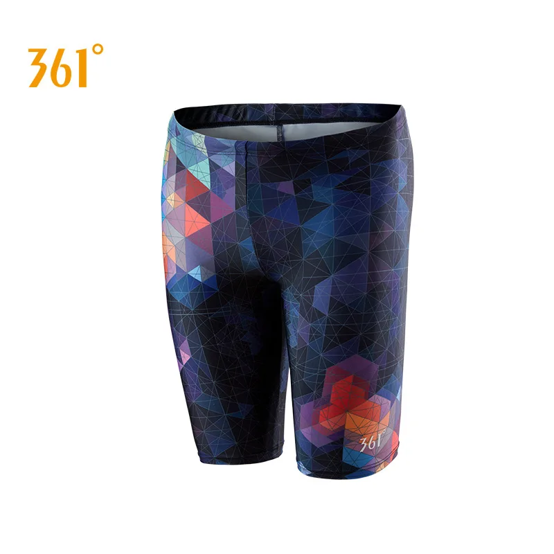 361 Men Tight Swim Shorts Professional Quick Dry Swimming Trunks For Men Plus Size Swim Short Pants Male Swimsuit Surfing Jammer