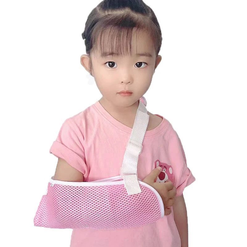 

Medical Children Arm Protection Sling Breathable Mesh Forearm Sling Fracture Fixation Belt Dislocation Protector Wrist Support