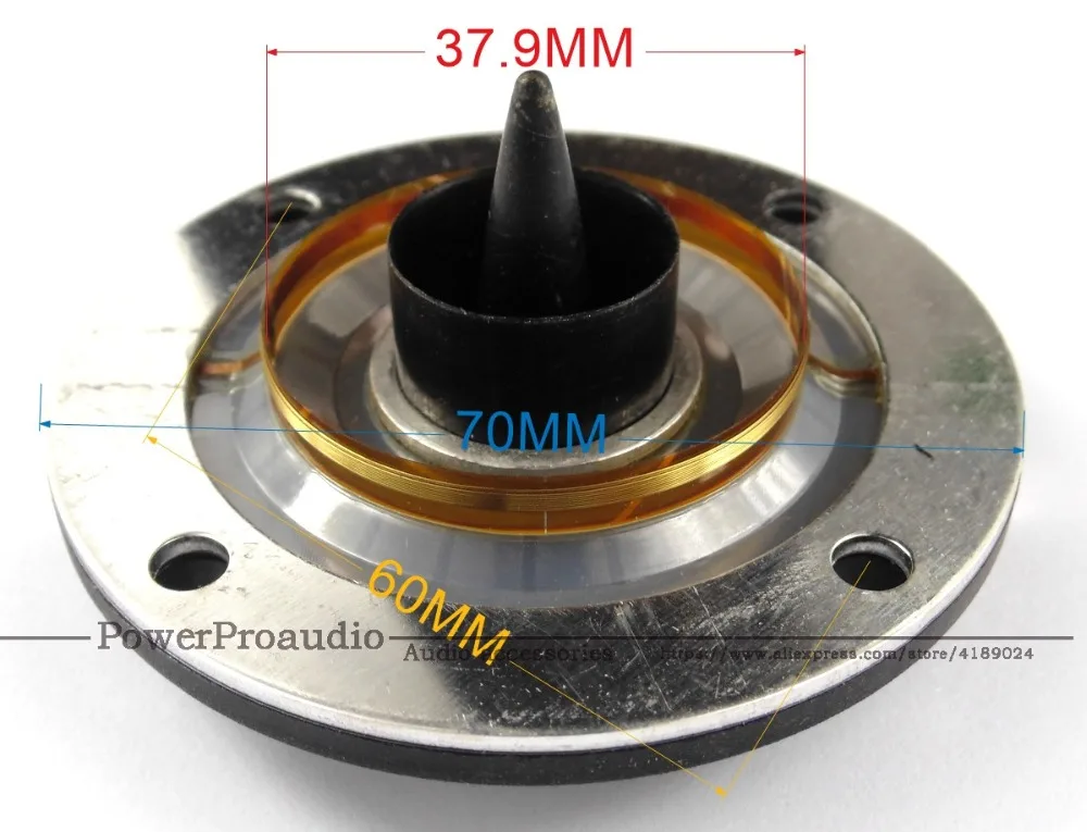 ダイヤフラムスピーカー部品 2406 2406H 2406H-1 2407 2407H MP412 MP415 322C AM4215 8 オームと互換性のあるオーディオ機器の修理