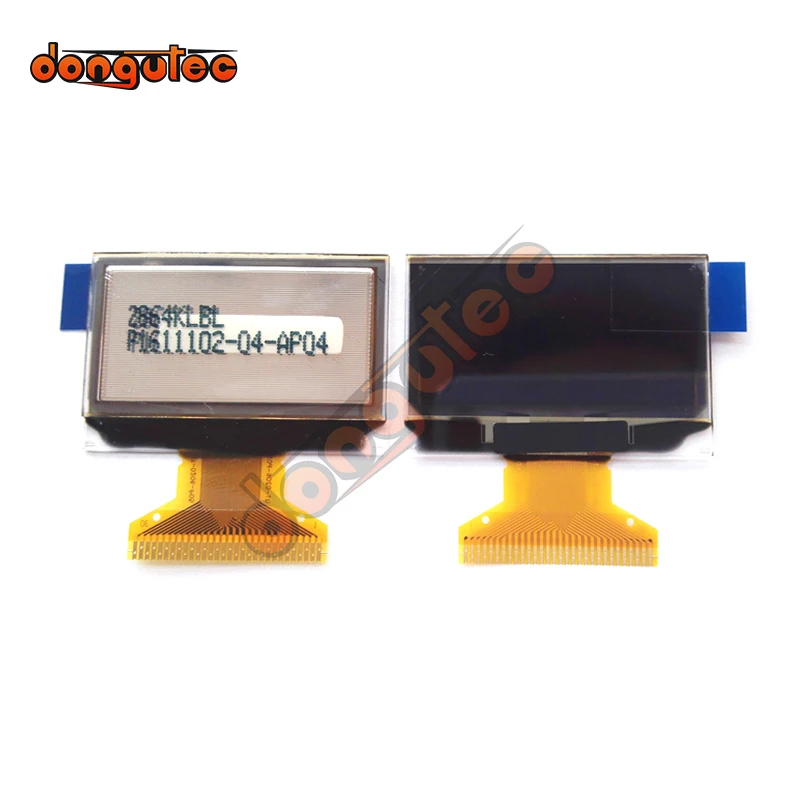 dongutec 1PCS 1.3 inch 30P Blue/White OLED Welding Screen SSD1306 Drive IC 128*64 Parallel / SPI / I2C Interface