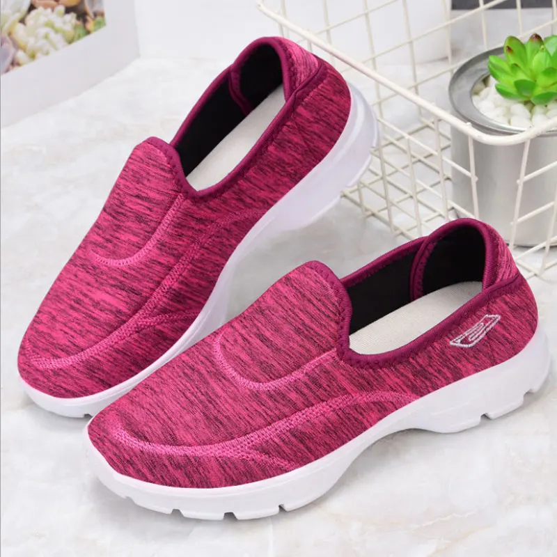 Delle donne Degli Appartamenti Mocassini Comfort antiscivolo Delle Donne Ballerine Soft Cotton Signore di Lusso Scarpe Sneakers Donna Scarpe Pluse