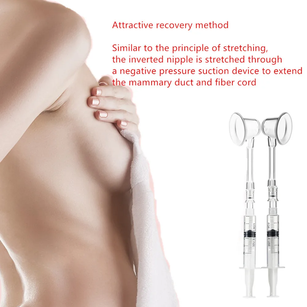 Nipple Invagination tits sag orthotics Breast correction concealment stretch stimulates