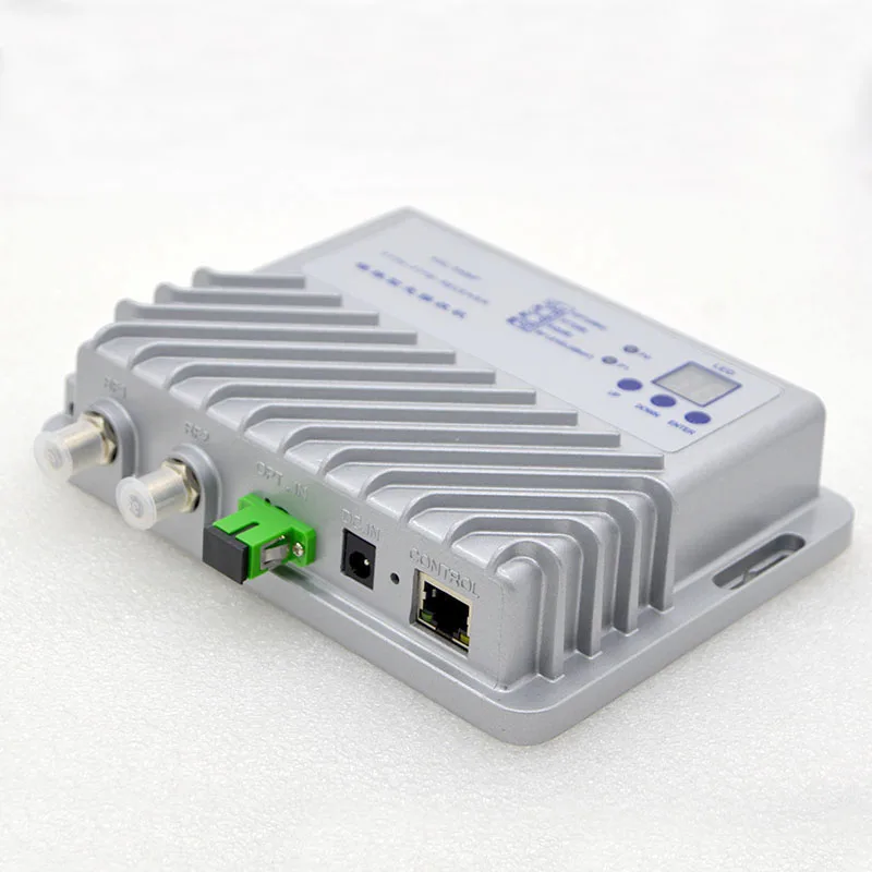 1PCS New FTTH/FTTB 1100~1600nm Digital Television Optical Receiver With AGC,ATT,EQ Broadband Optical Receiver Wholesale