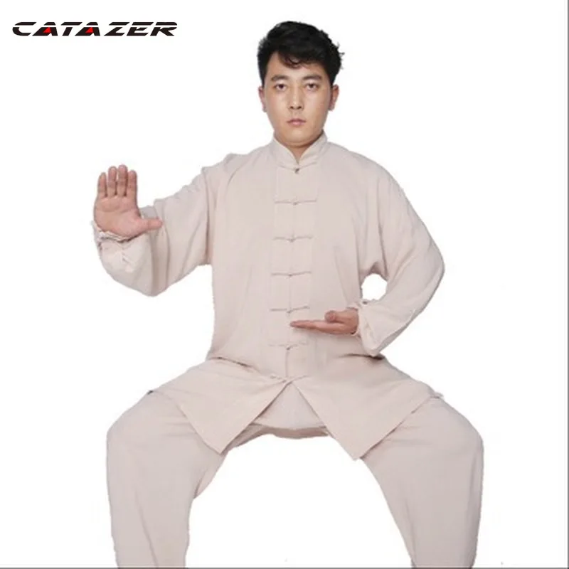 

Tai Chi Uniform Cotton 6 Colors High Quality Wushu Kung Fu Clothing Kids Adults Martial Arts Wing Chun Suit