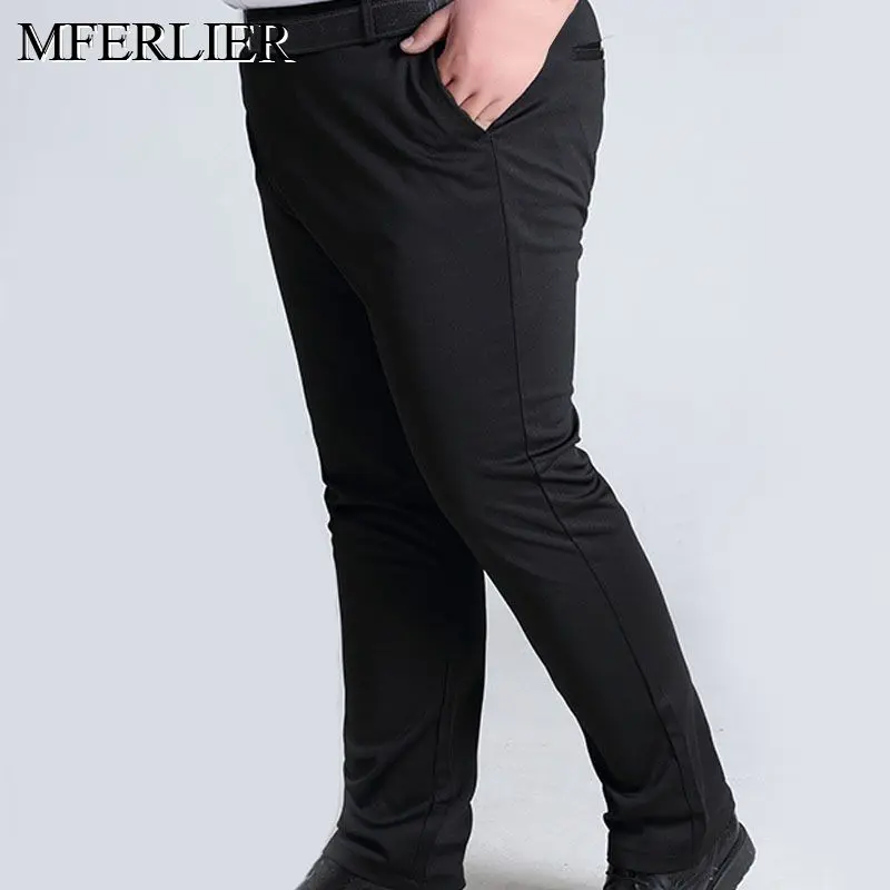 Summer Autumn pants men 5XL 6XL 7XL 8XL 9XL 10XL waist 138cm plus size trousers men 2 colors