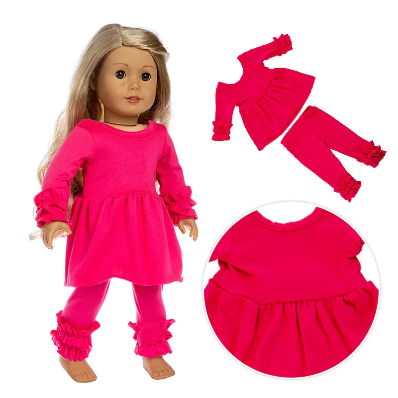 2019 New Fashion  lovely Suits Fit For American Girl Doll 18Inch American Girl Doll Clothes