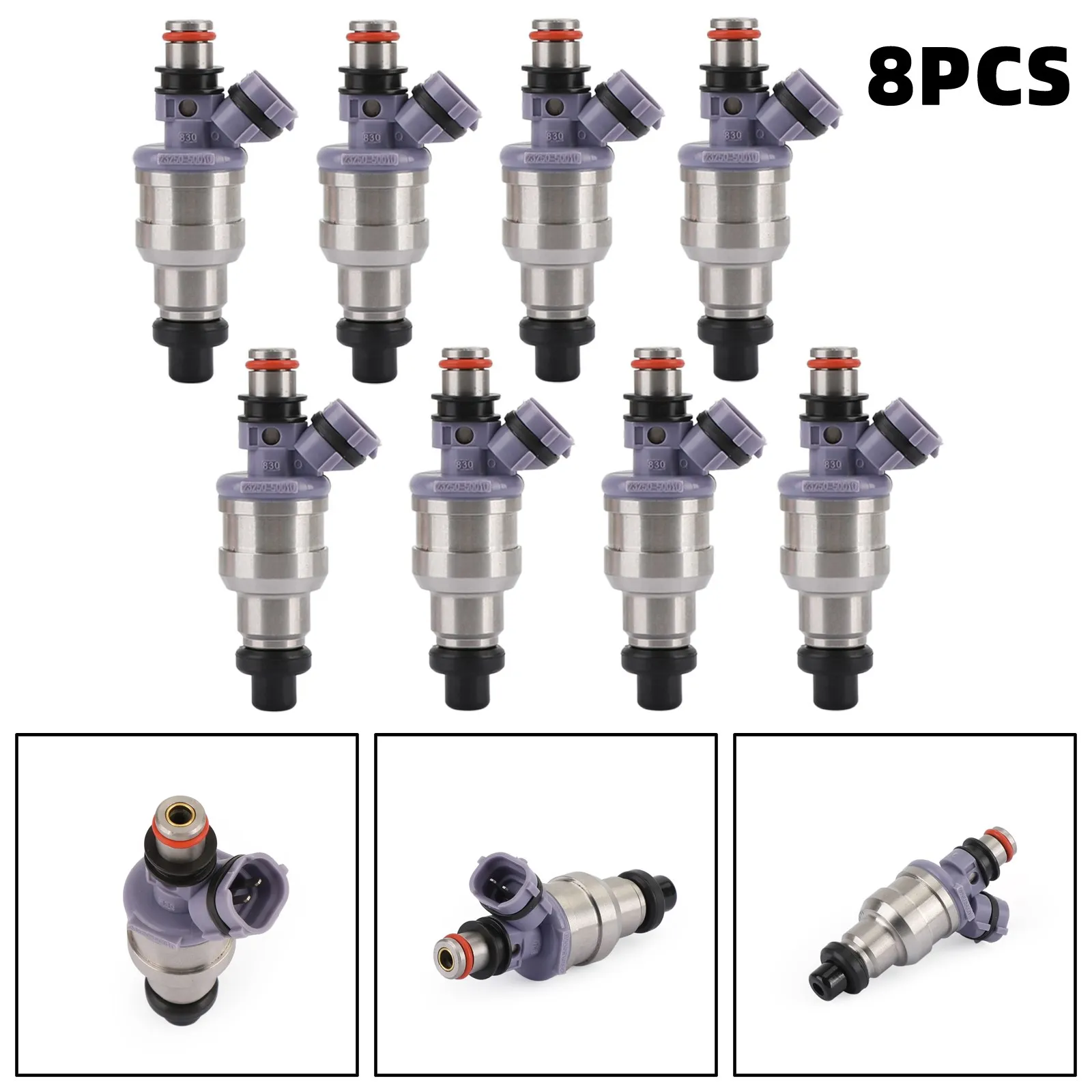 

Artudatech 8PCS Fuel Injectors 23250-50010 for LS400 4.0L V8 1990-1992 23209-50010 23250-50010