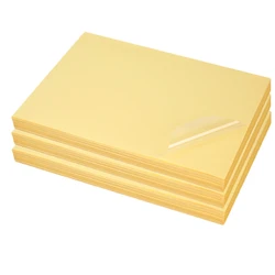 Waterproof and oil-proof A4 PET transparent self-adhesive film-laminated label sticker laser inkjet printer office blank paper