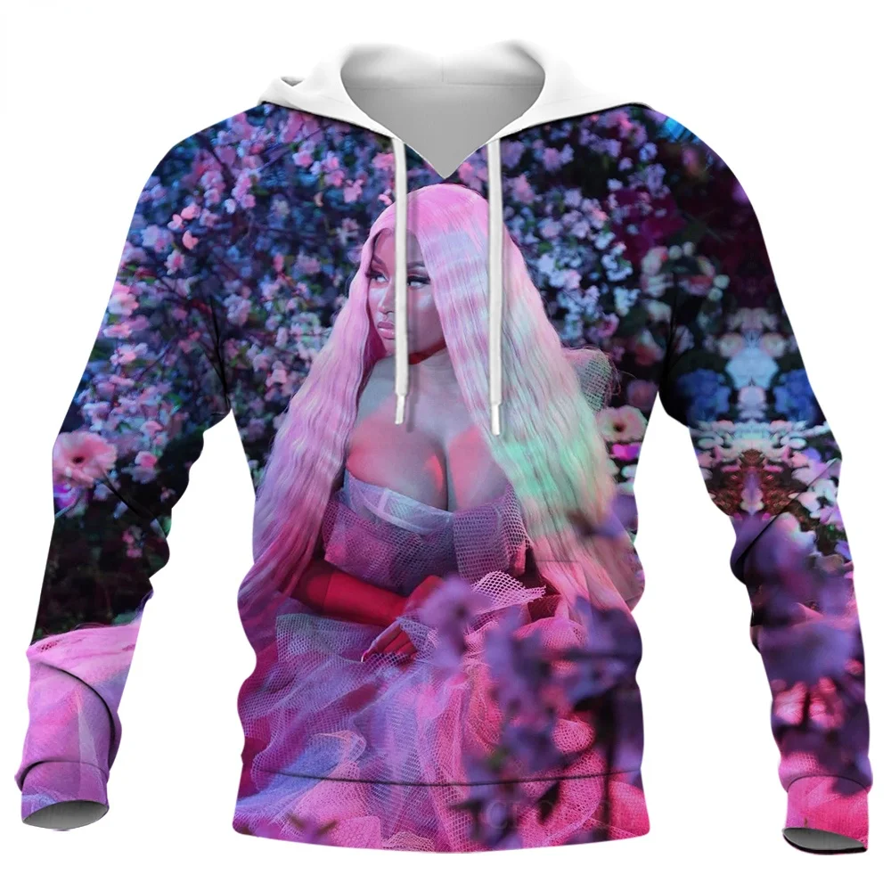 

CLOOCL Popular Stars Nicki Minaj Hoodies Fashion 3D All Over Printed Men Women Hoodie Autumn Unisex Hooded Streetwear Pullover