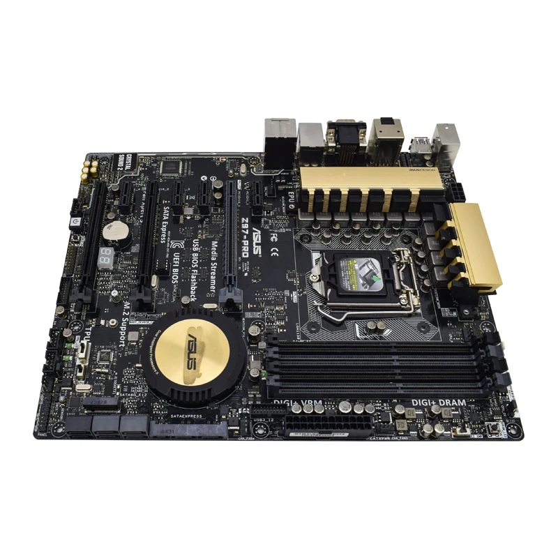 Imagem -04 - Suporte Motherboard Intel Z97 Lga 1150 Ddr3 32gb Core I34150 I5-4430 I5-4570 I7-4770 I7-4790t Atx Asus-z97-pro