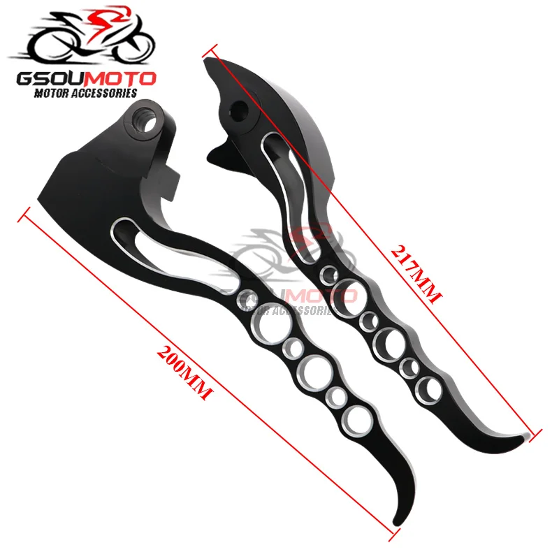Aluminum Motorcycle Handlebar Brake Lever Loopholes Handle Control Clutch Levers For Suzuki Boulevard M109R M 109 R 2006 - 2017