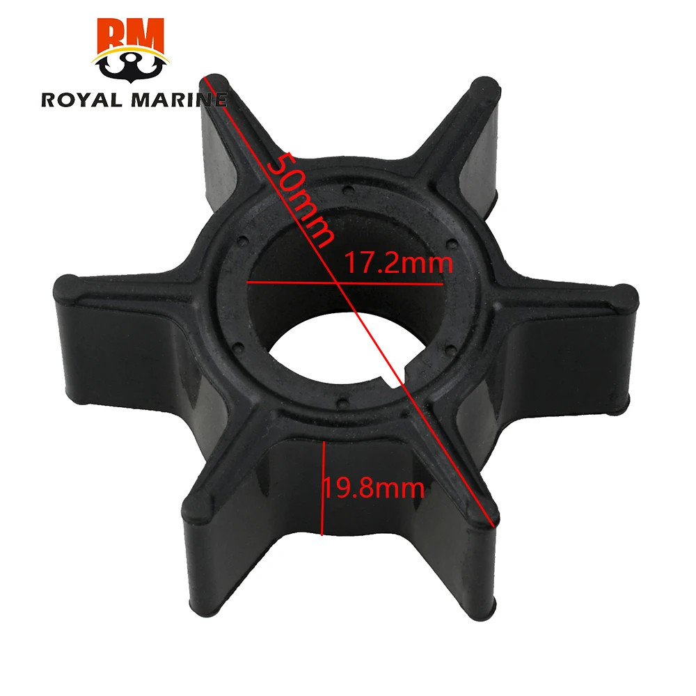 3C8-65021-2 Water Pump Impeller For Tohatsu Nissan 2-Stroke 30H 40HP 50HP Sierra 18-8922 3C8-65021 3C8-65021-0 3C8-65021-1