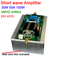 30W 50W 100W SSB linear HF Power Amplifier DIY KITS shortwave radio 2M-54MHz For YAESU FT-817 KX3 CW AM FM HAM radio