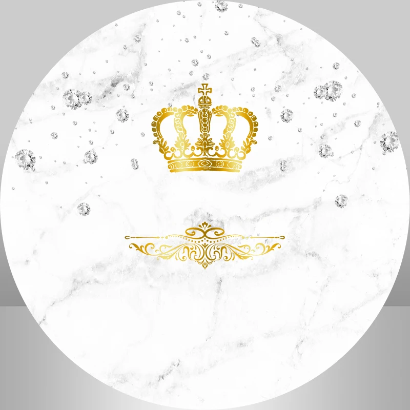 Pano de fundo redondo para chá de bebê, decoração de festa de aniversário infantil, mesa fotochamada, mármore, branco, fotografia, estúdio de fundo