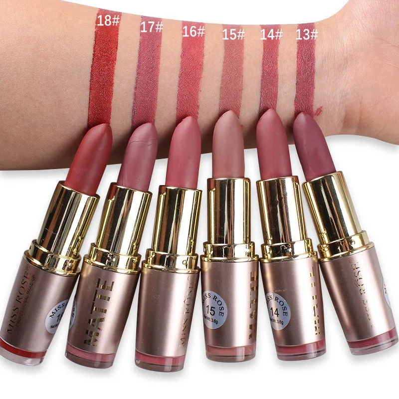 Velvety Matte Lipsticks Long Lasting Waterproof Lip Products Lip Liner Cosmetic Lip Glaze Matte Lip Gloss For Women Makeup
