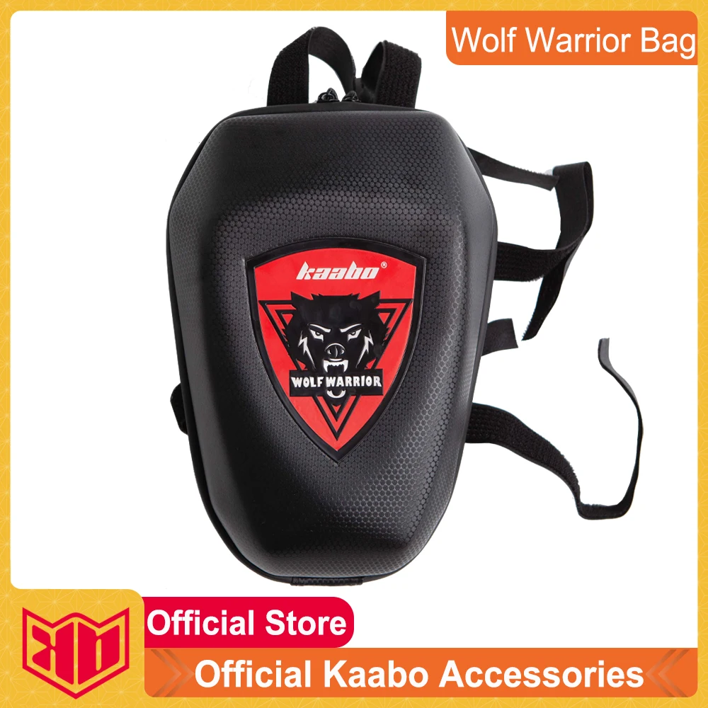 Original Kaabo Wolf Warrior Front Bag With Kaabo Customize Wolf Warrior Logo 4L bag Waterproof Scooter Bag Kaabo Official Parts