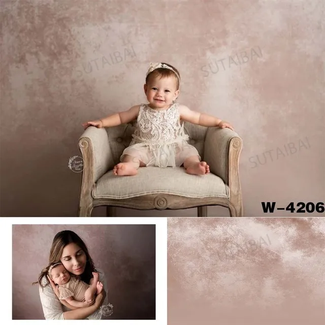 Retro Brick Wall Photography Backdrops Grunge Cement Peeling Brick Photo Background for Studio Newborns Baby Portraits Photocall