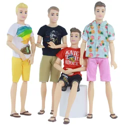 30cm Ken Doll Set Men Doll Body With 1Set Ken Clothes 13 Moveable Jointed Male MAN Body for Boyfriend Ken Body Doll Accessories