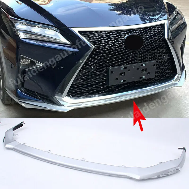 

Fits For Lexus RX350 RX450H 2016-2019 ABS Front Lip Spoiler Facelift Bumper Lip Spoiler Refit Moulding Car Accessories 1PCS